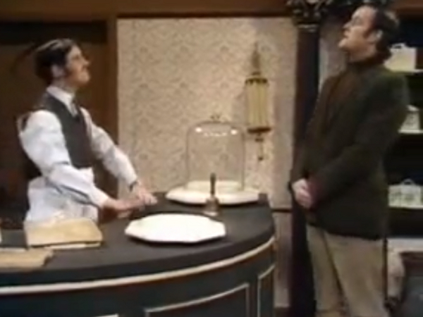 the cheese shop sketch from Monty Mython